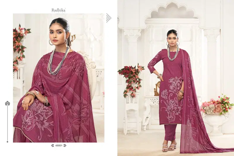 Saloni By Radhika Azara Lawn Cotton Dress Material Suppliers In India